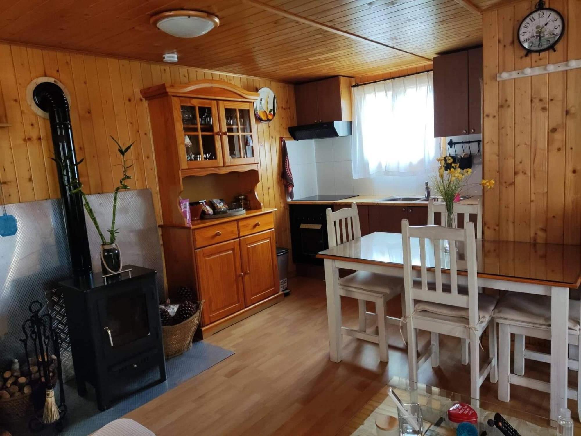 Cabana De Madera Especial Y Acogedora Cardenete Zimmer foto