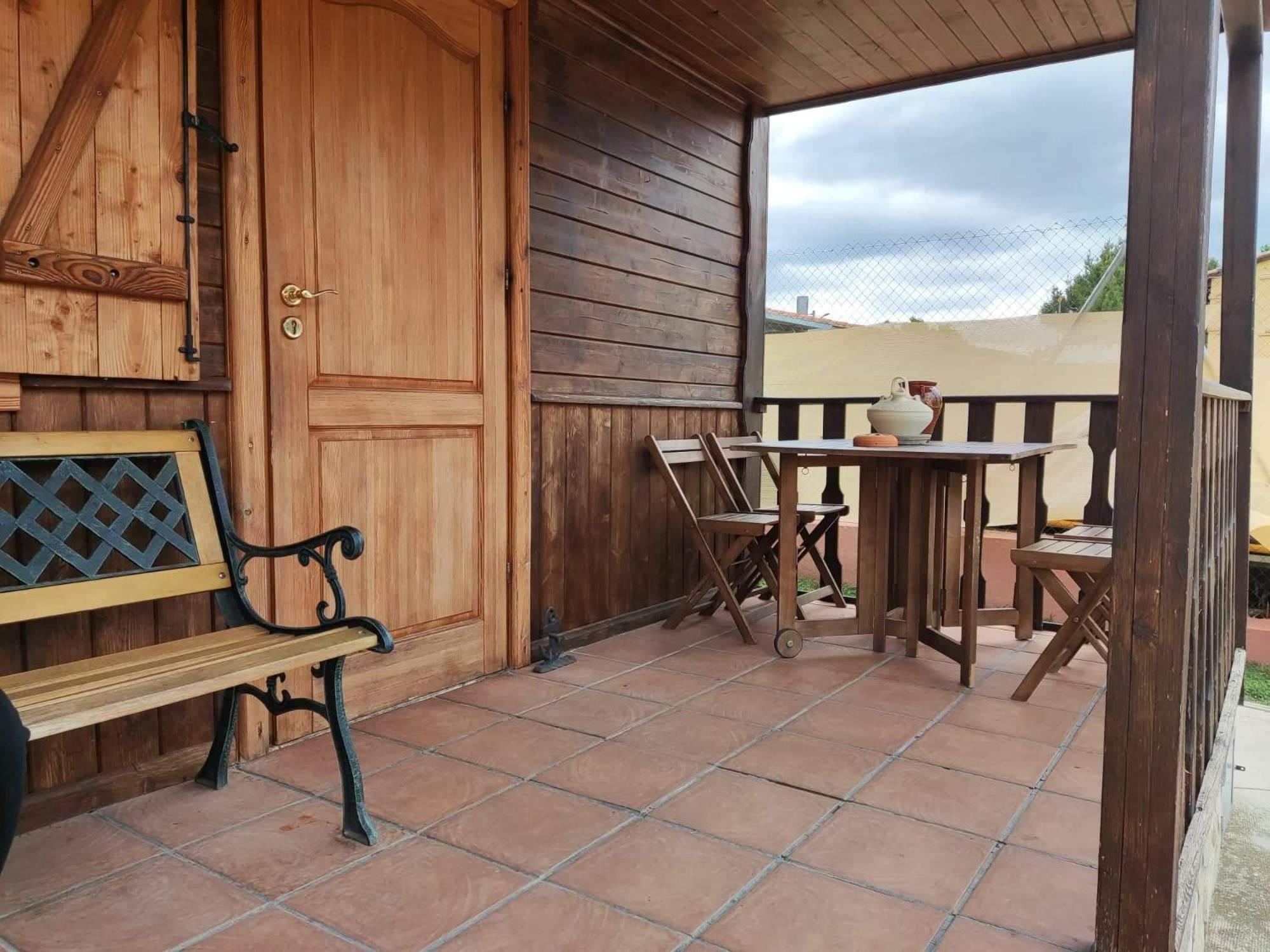 Cabana De Madera Especial Y Acogedora Cardenete Zimmer foto